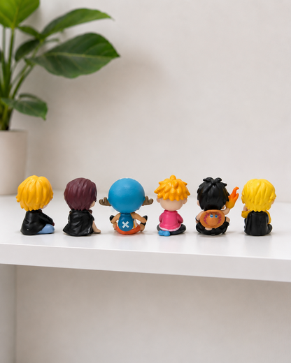 Set de figuras One Piece 4-5 cm