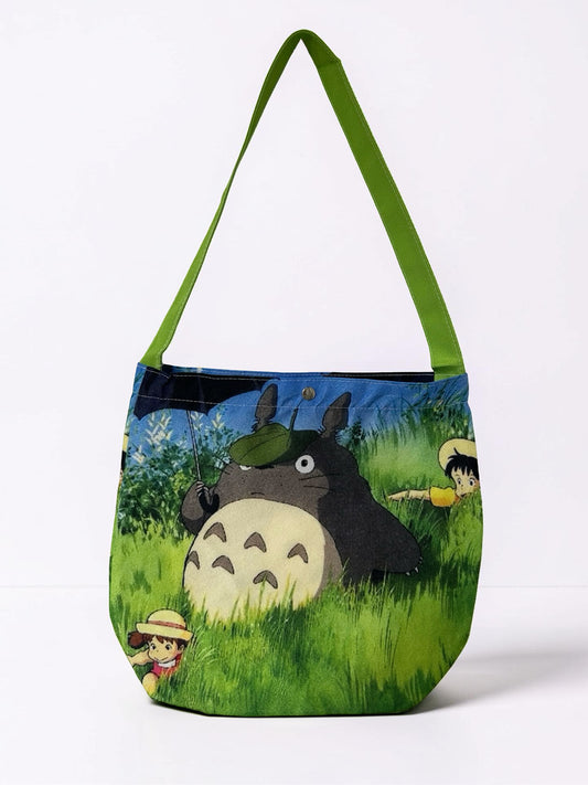 Bolso de tela de Totoro 35 x 33 cm