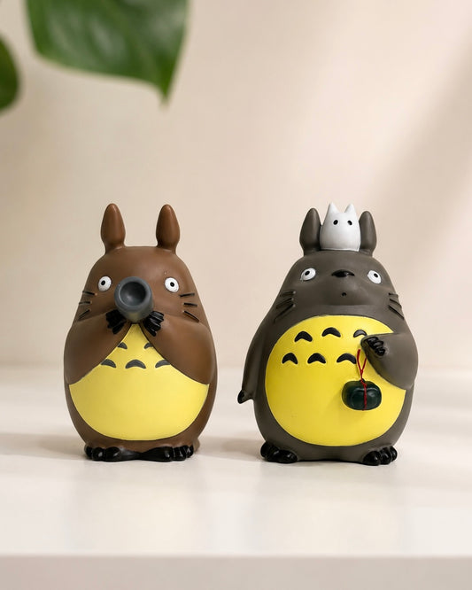Set de 2 figuras Totoro 10 cm