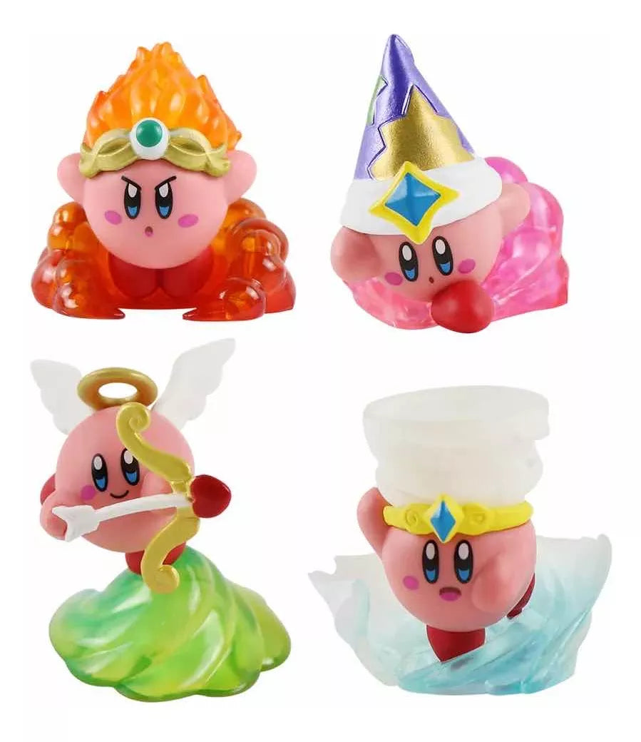 Set de 4 figuras de Kirby