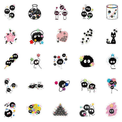 Set 50 stickers Susuwatari