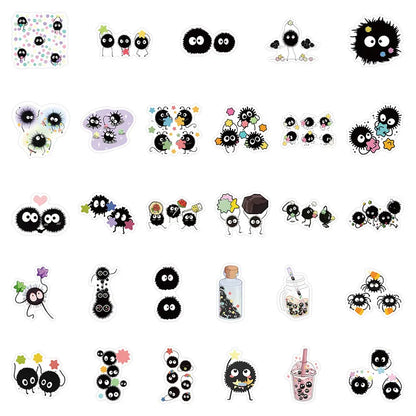 Set 50 stickers Susuwatari