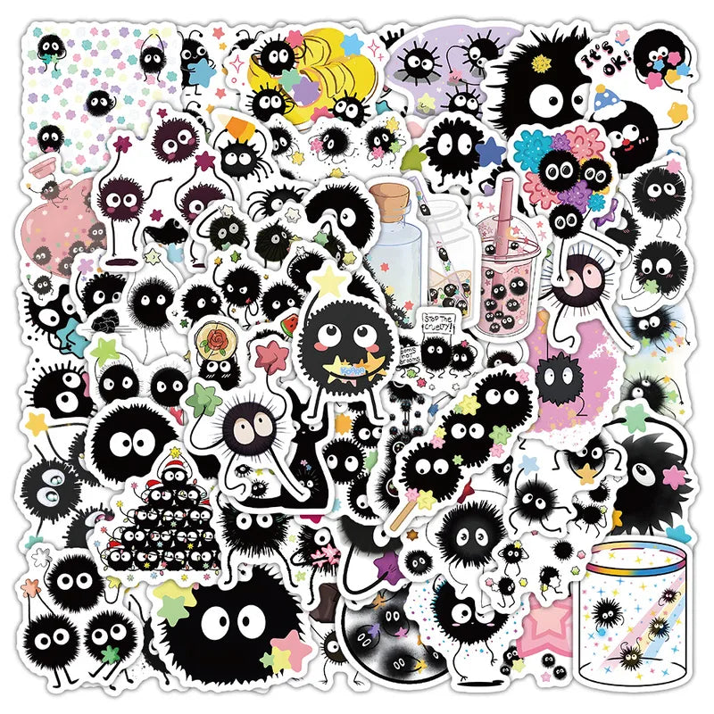 Set 50 stickers Susuwatari