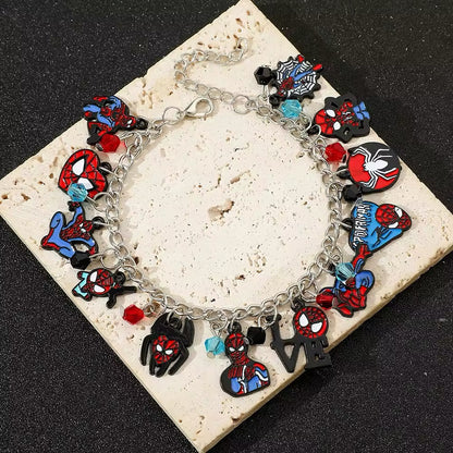 Pulsera dijes Spiderman