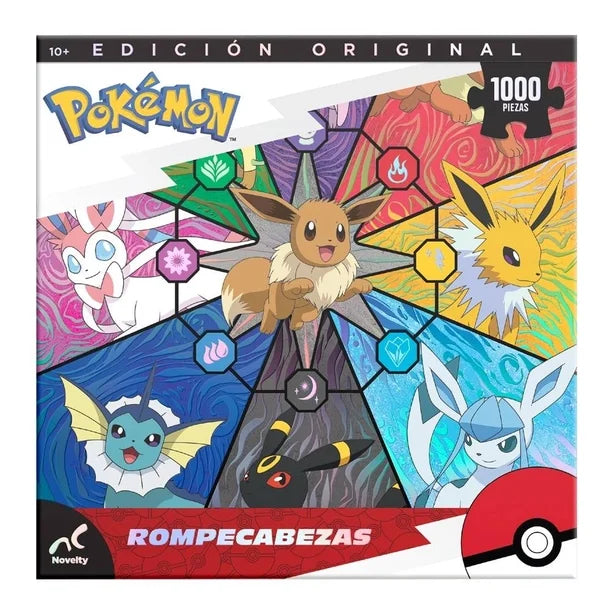 Rompecabezas original 1000 piezas Pokémon Eevee