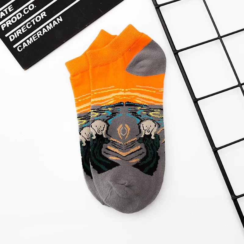 Calcetas Vincent Van Gogh El Grito unitalla 35-41