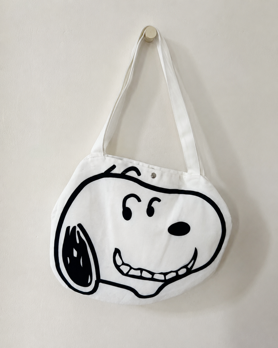Bolso de tela de Snoopy 43 x 33 cm