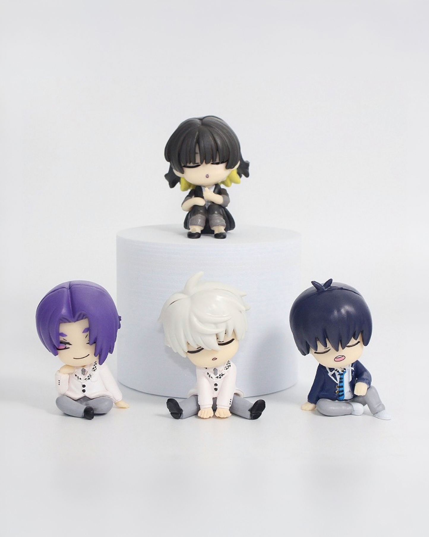 Set de 4 figuras Blue Lock 5 cm