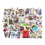 Set 50 stickers Gundam