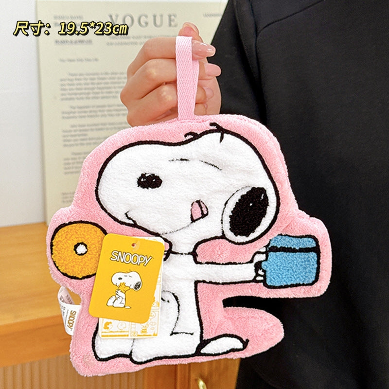 Pañito para manos de Snoopy
