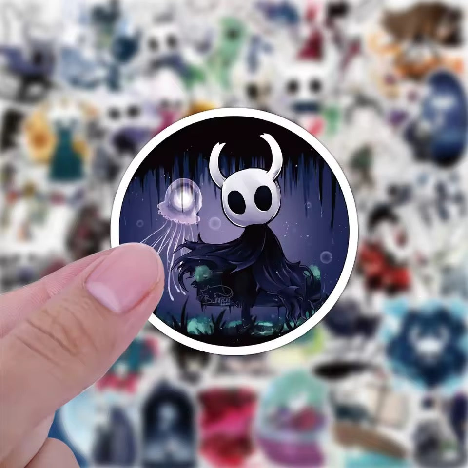 Set de 50 stickers de Hollow Knight