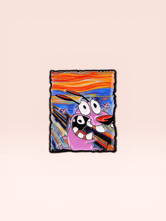 Pin Coraje Perro Cobarde