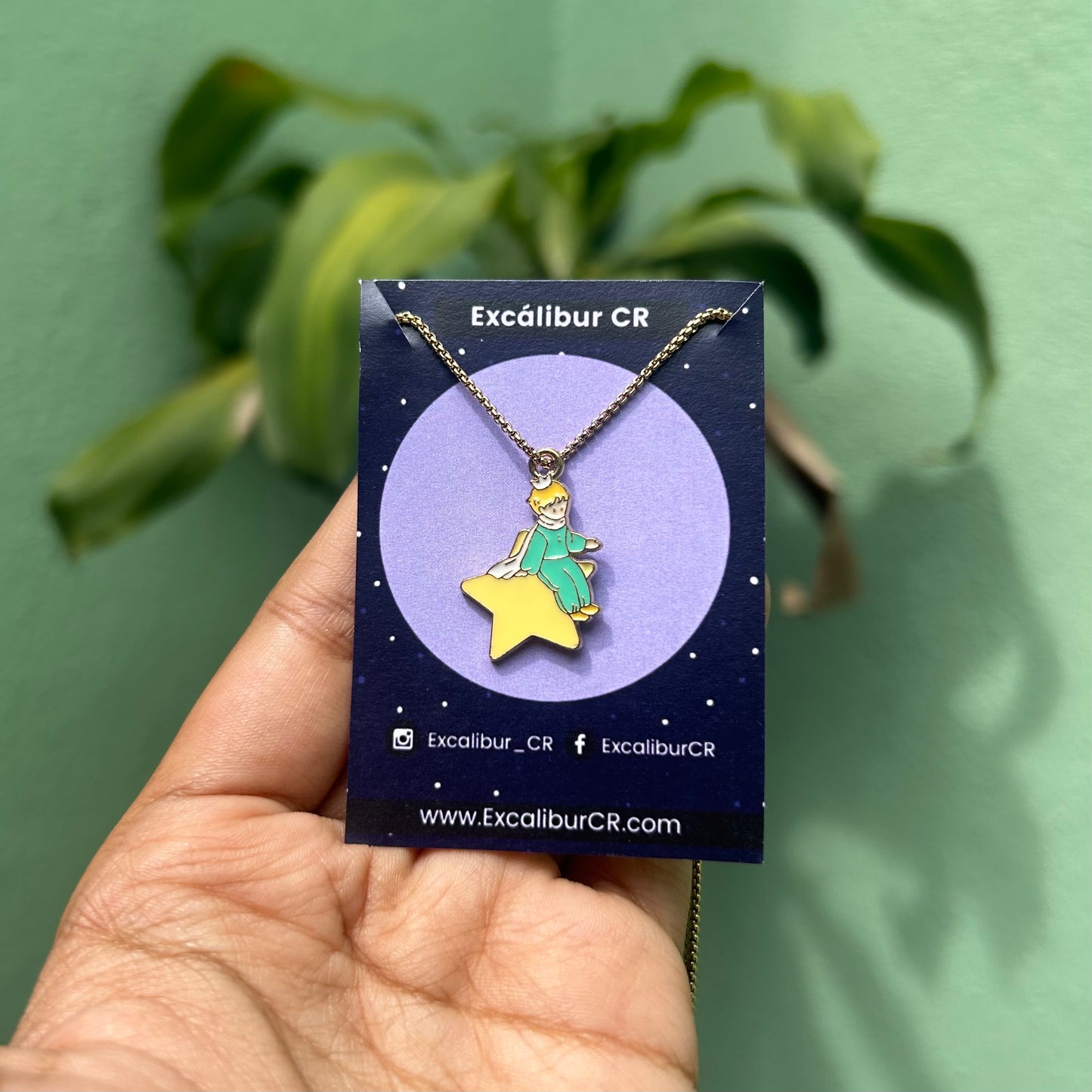 Collar Principito cadena acero inoxidable