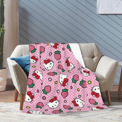 Cobija Hello Kitty 150 cm x 130 cm