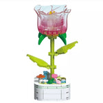 Set de bloques para armar de rosa (132 pcs)