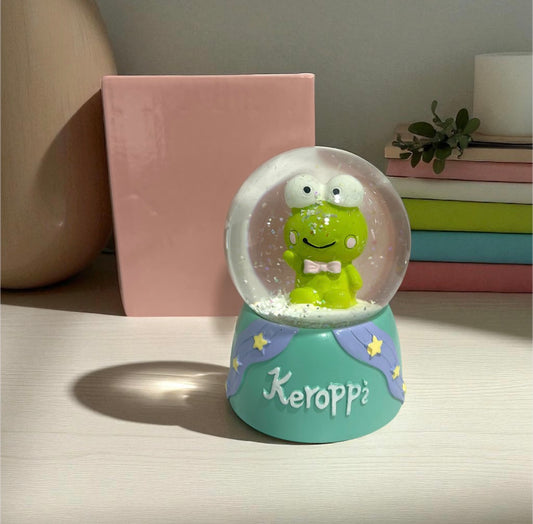 Esfera de nieve Keroppi 8 cm
