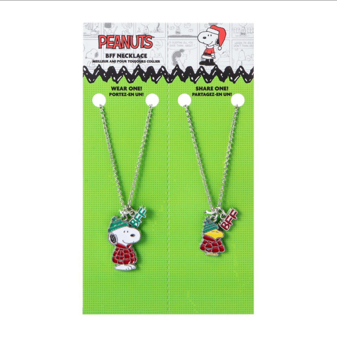 Set original de collares de Snoopy