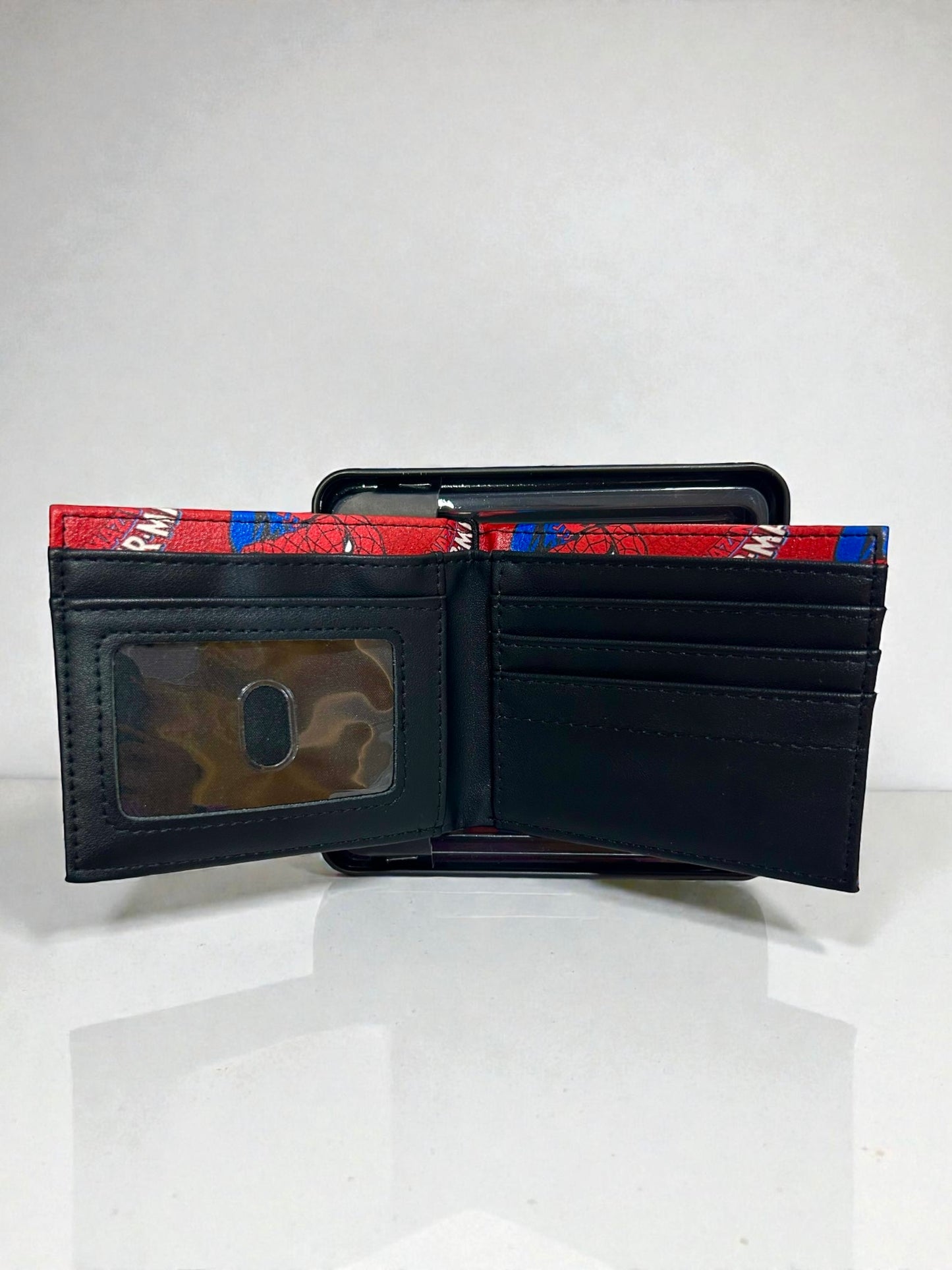Billetera original Spider-Man caja metálica