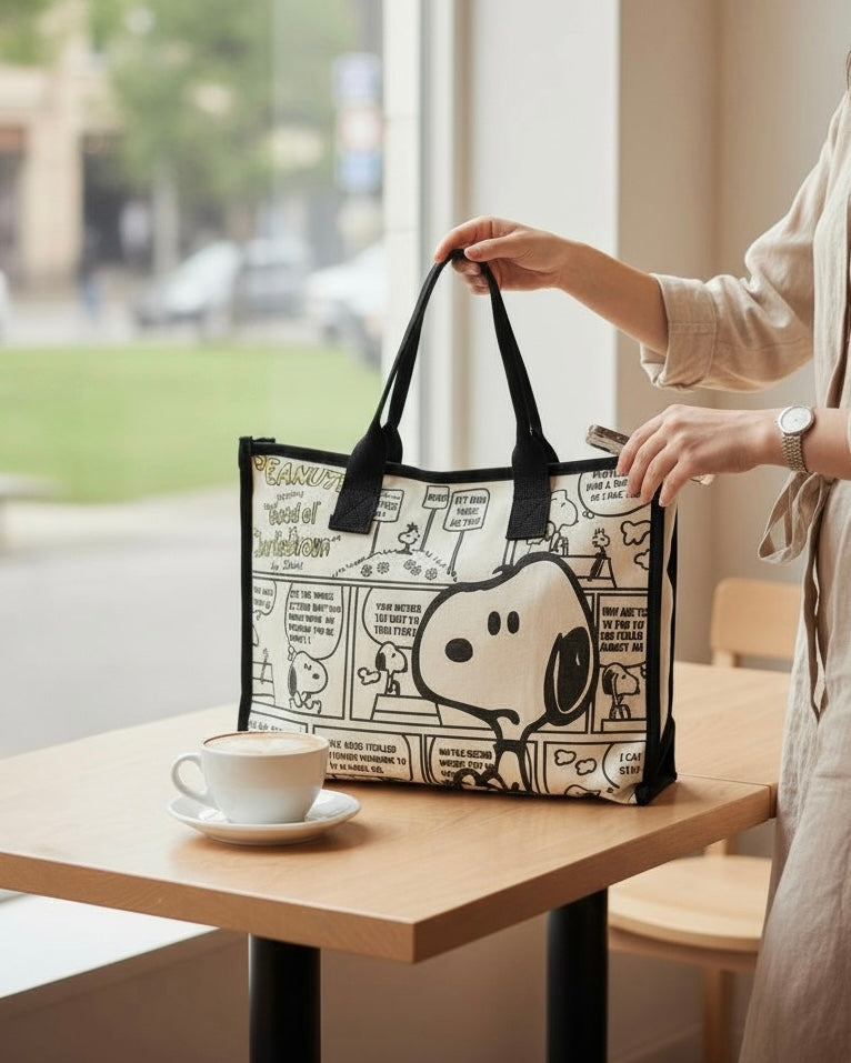 Bolso de Snoopy 37 x 28 x 12 cm