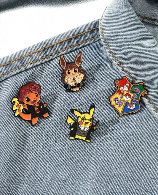 Set de pines Pokémon x Harry Potter