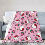 Cobija Hello Kitty 150 cm x 130 cm