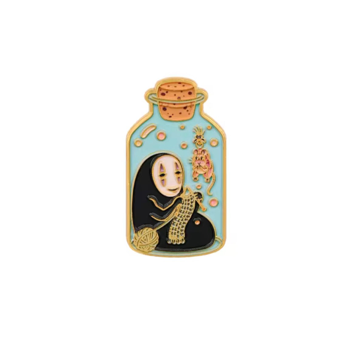 Pin No face