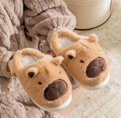Pantuflas de Capibara talla 36-37 y 38-39
