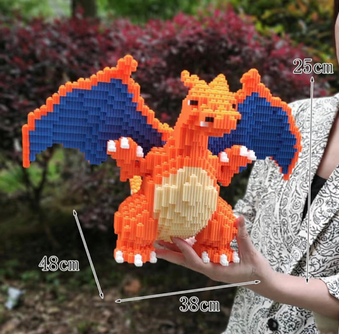 Set de bloques para armar Charizard 2268 pcs