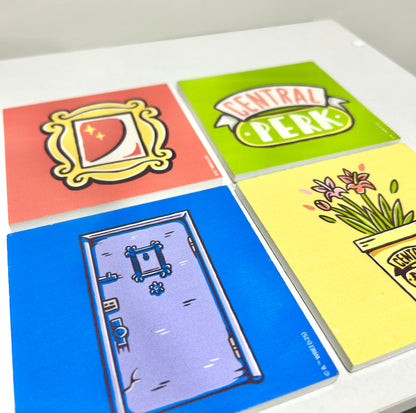 Set de 4 Portavasos de Friends