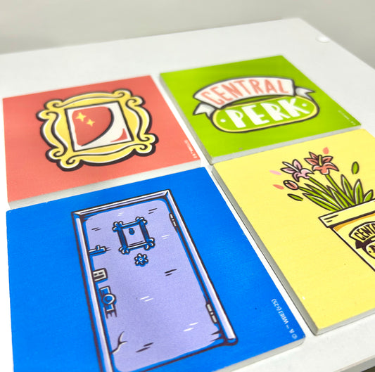 Set de 4 Portavasos de Friends