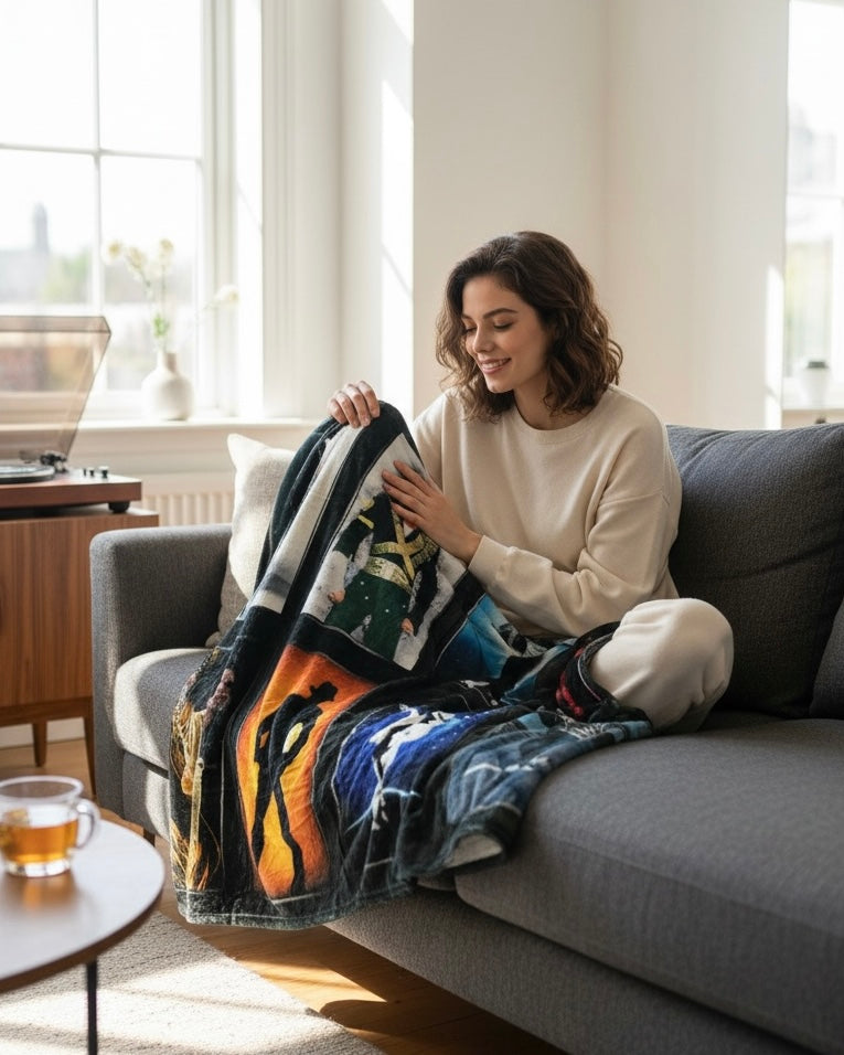 Cobija de Michael Jackson 130 cm x 100 cm