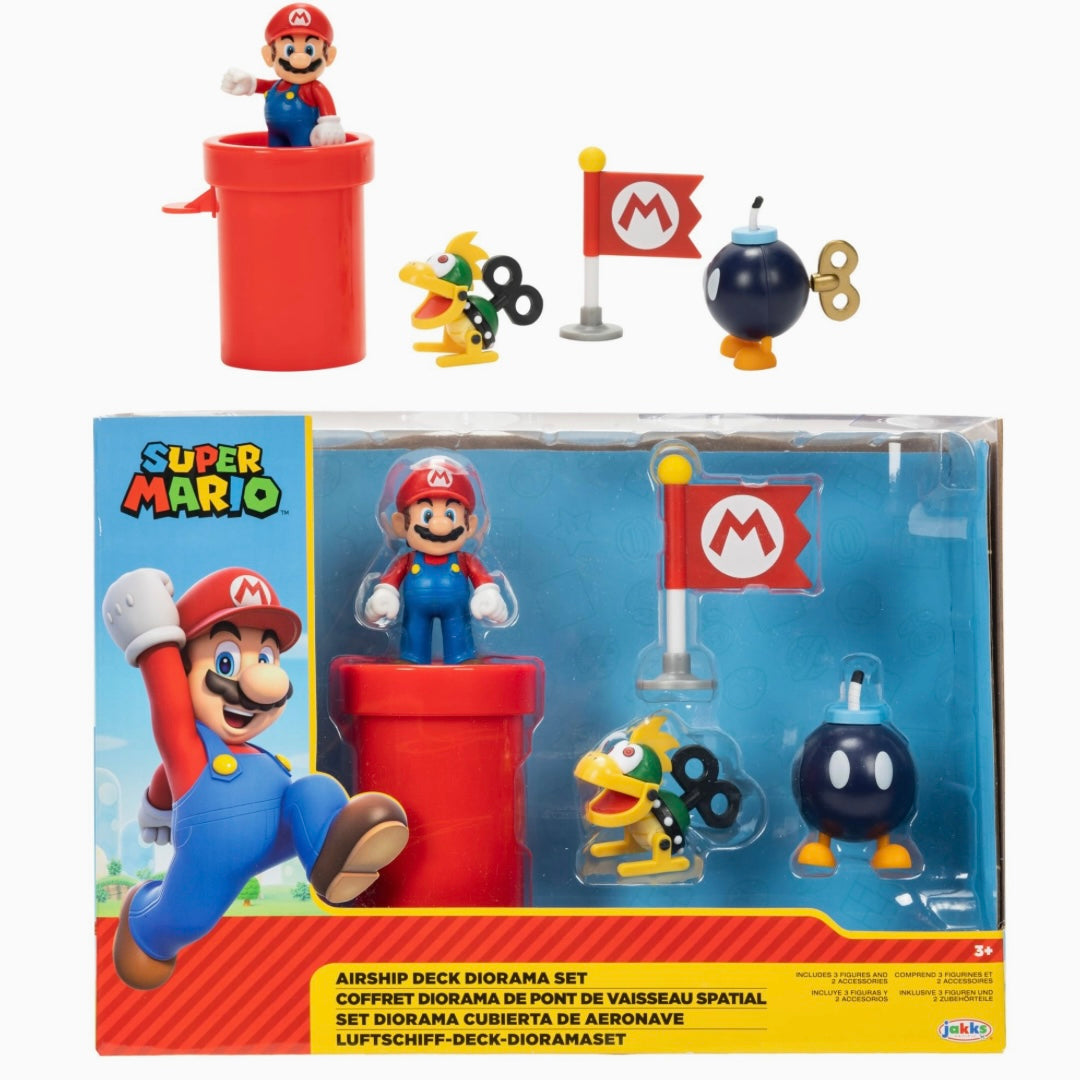 Pack de figuras originales Super Mario 3D World