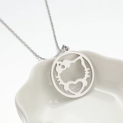Collar Hello Kitty acero inoxidable