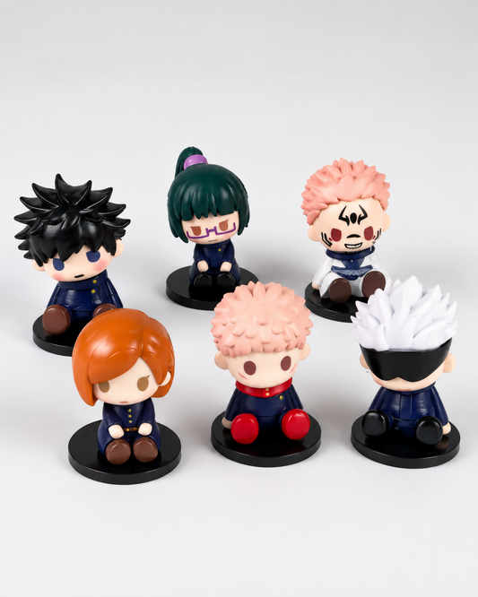 Set de figuras 6 Jujutsu Kaisen 7 cm