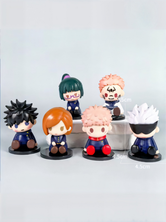 Set de figuras 6 Jujutsu Kaisen 7 cm