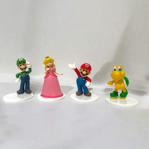 Set de 4 figuras Mario Bros