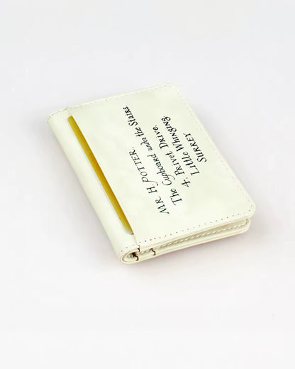 Tarjetero carta Hogwarts