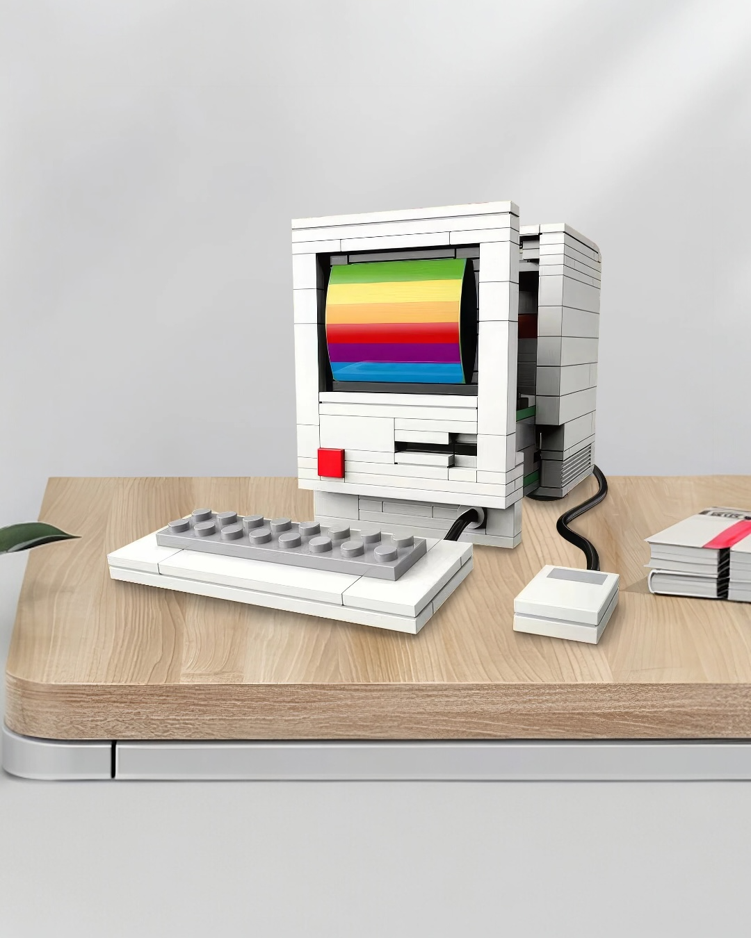 Set de bloques para armar Ordenador Retro