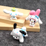 Set de 5 figuras Sanrio 3-4 cm