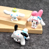 Set de 5 figuras Sanrio 3-4 cm