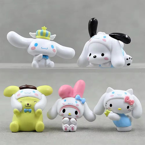 Set de 5 figuras Sanrio 3-4 cm