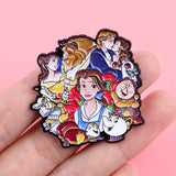 Pin Bella y Bestia