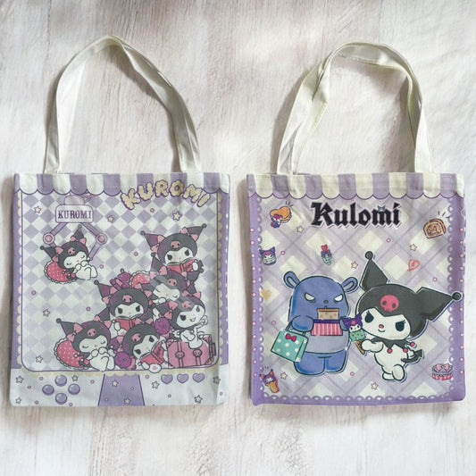 Tote bag Kuromi 36 x 34 cm