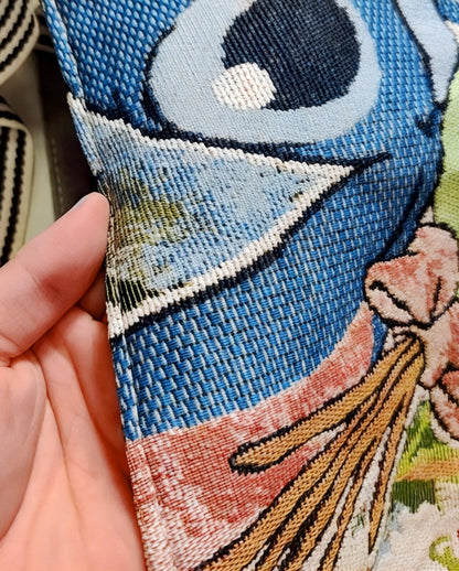 Tote bag tejido de Stitch con zipper