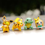 Set de 8 figuras Pokémon 4 cm