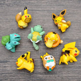 Set de 8 figuras Pokémon 4 cm