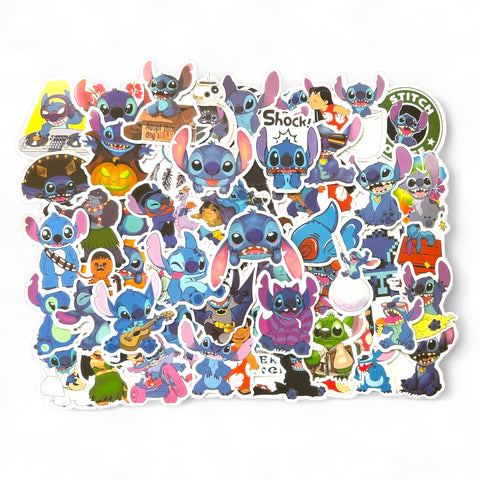 Set 50 stickers Stitch