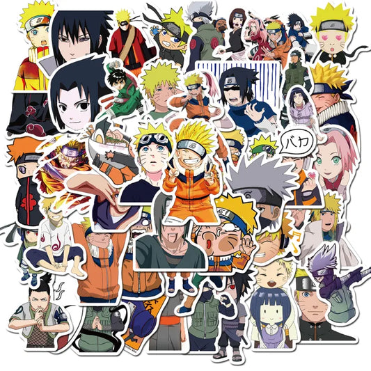 Set de 50 stickers Naruto