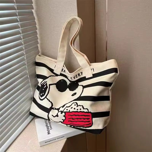 Tote bag de Snoopy 33 x 40 cm