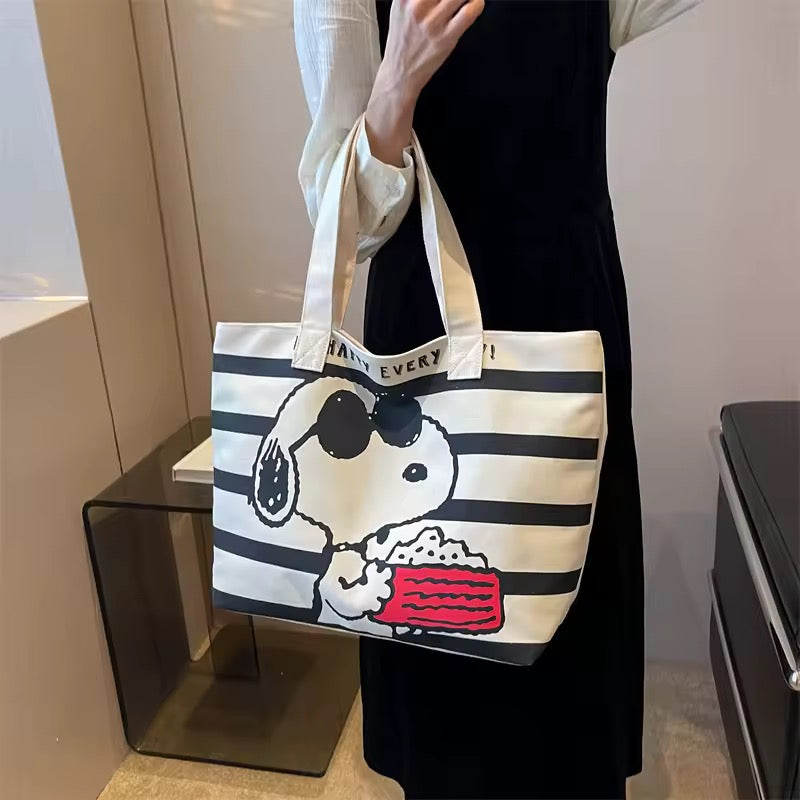 Tote bag de Snoopy 33 x 40 cm